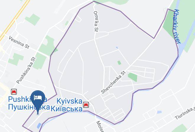 Kharkiv - Park Hotel Maps