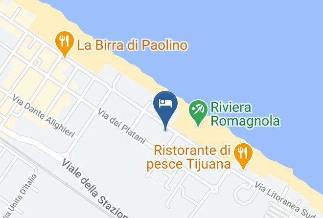 Rimini - Park Hotel Kursaal Maps
