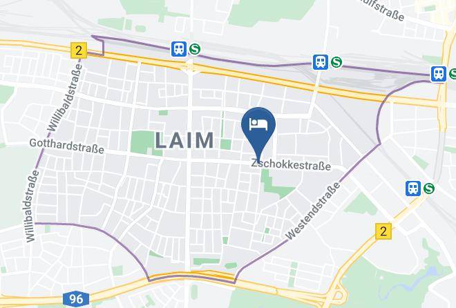 Munich District - Park Hotel Laim Munchen Maps