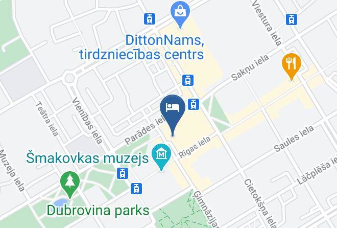 Daugavpils - Park Hotel Latgola Viesnica Maps