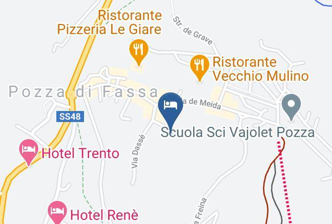 Trento - Park Hotel Mater Dei Maps