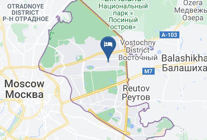 Moscow - Park Hotel May Maps