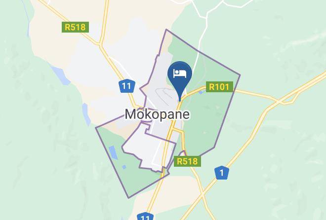 Waterberg - Park Hotel Mokopane Maps