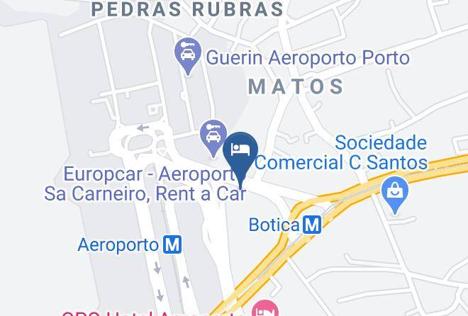 Park Hotel Porto Aeroporto Map
