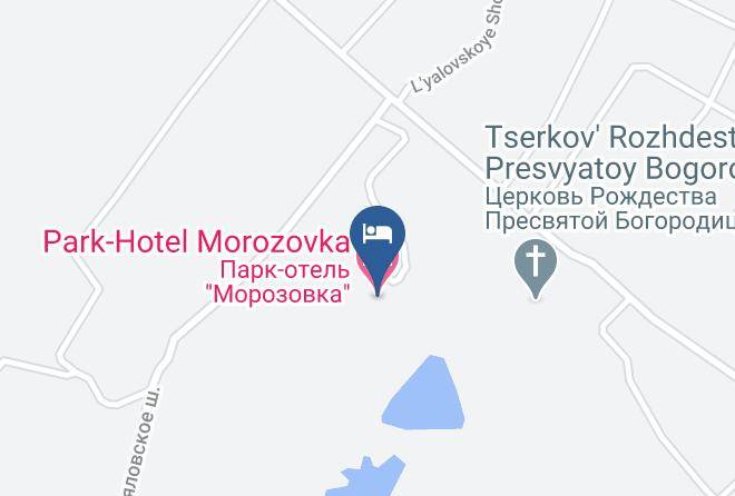 Park Hotel Morozovka Map
