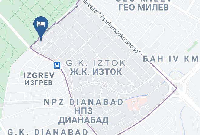 Sofia - Park Hotel Moskva Maps
