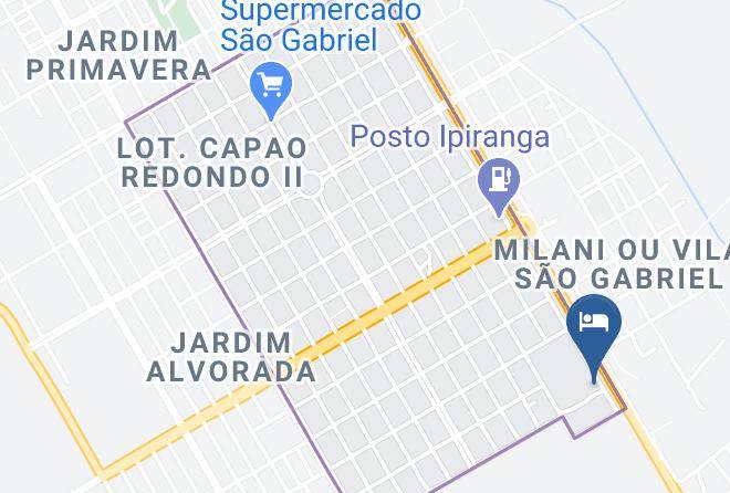 Sao Gabriel Do Oeste - Park Hotel Natureza Maps