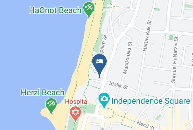 Netanya - Park Hotel Maps