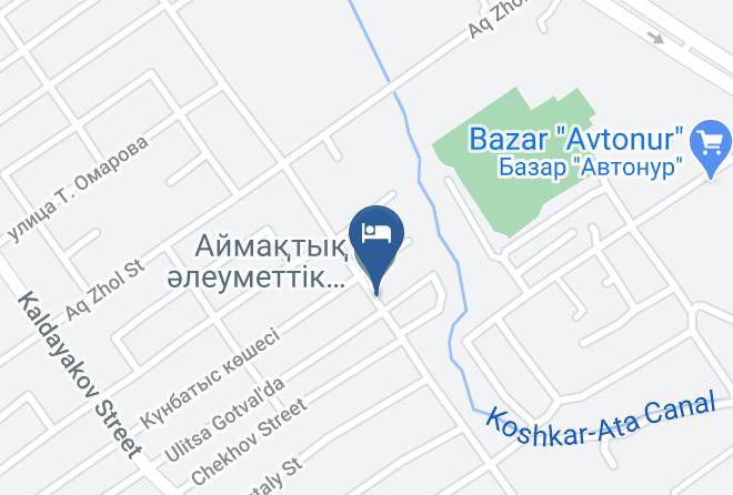 Shymkent - Park Hotel Orleu Maps
