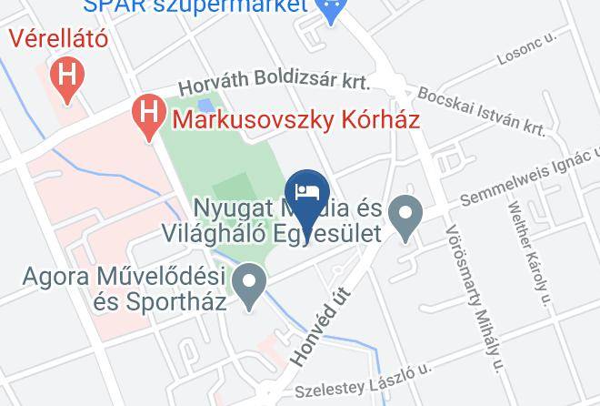 Szombathely - Park Hotel Pelikan Maps