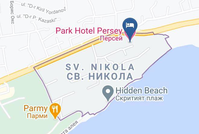 Varna - Park Hotel Persey Maps