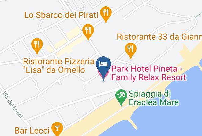 Venice - Park Hotel Pineta Family Relax Resort Maps