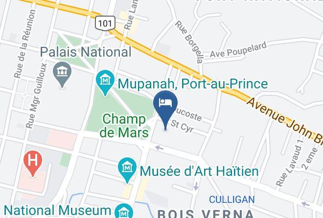 Port Au Prince - Park Hotel Maps