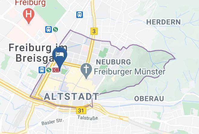 Park Hotel Post Freiburg Kultur Und Literatur Am Colombipark Map