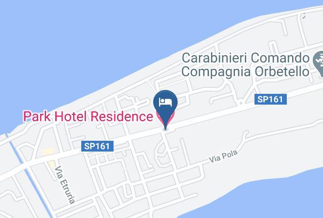 Grosseto - Park Hotel Residence Maps