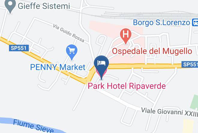Florence - Park Hotel Ripaverde Maps