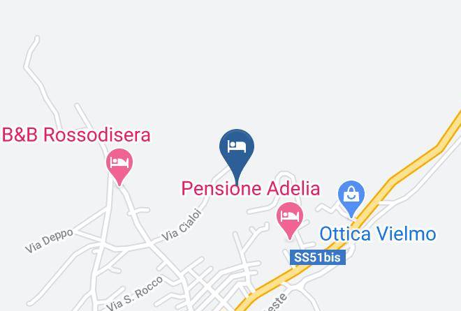 Belluno - Park Hotel Rododendro Maps