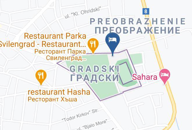 Svilengrad - Park Hotel Romantica Maps