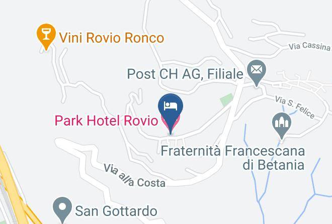 Lugano - Park Hotel Rovio Maps