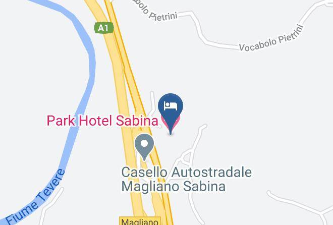 Rieti - Park Hotel Sabina Maps