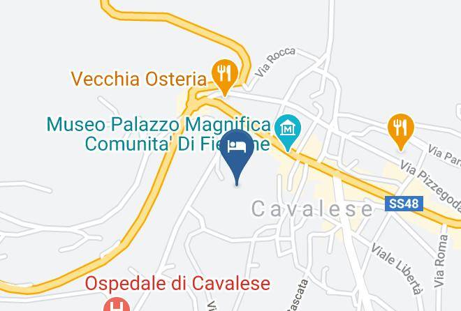 Trento - Park Hotel Sacro Cuore Maps
