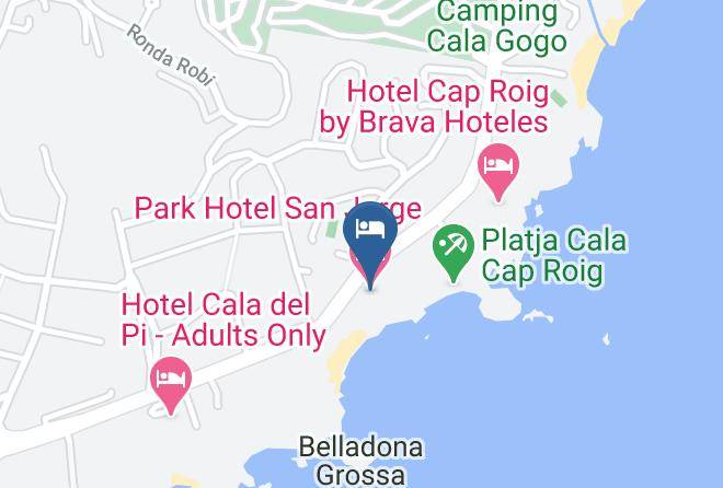 Girona - Park Hotel San Jorge Maps