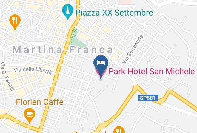 Taranto - Park Hotel San Michele Maps