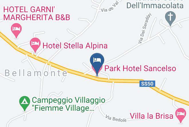 Trento - Park Hotel Sancelso Maps