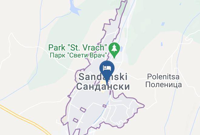 Sandanski - Park Hotel Sandanski Maps