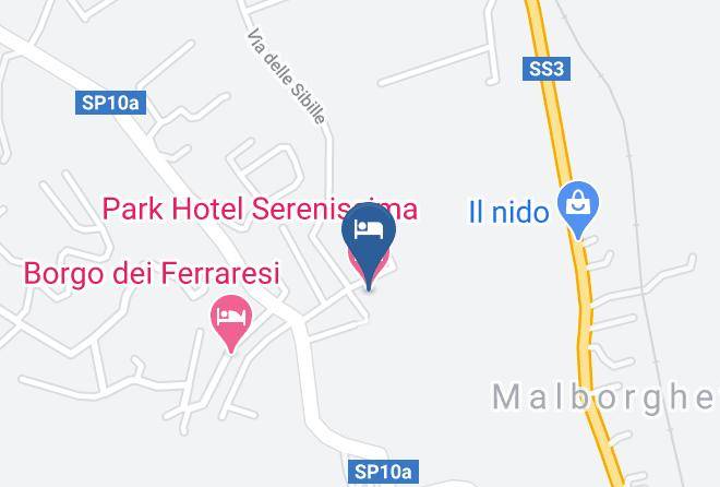 Rome - Park Hotel Serenissima Maps