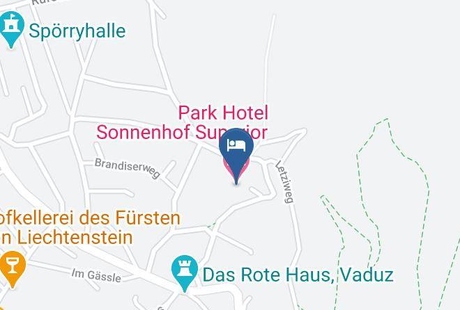 Vaduz - Park Hotel Sonnenhof Superior Maps