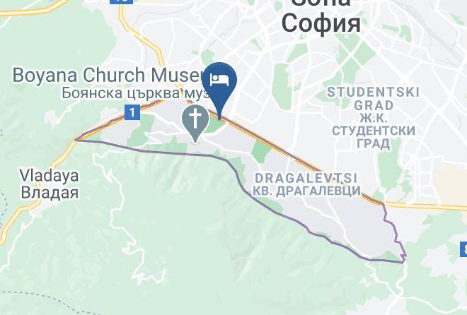 Park Hotel & Spa Boyana Map