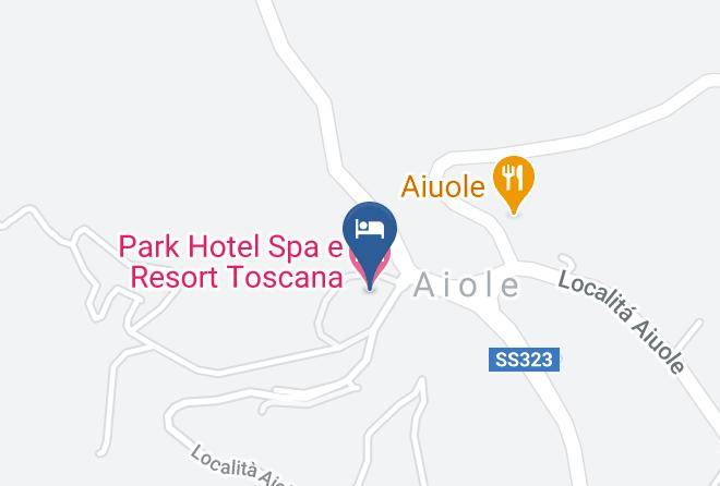 Grosseto - Park Hotel Spa E Resort Toscana Maps