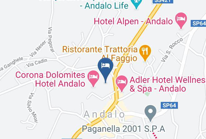 Trento - Park Hotel Sport Andalo Maps