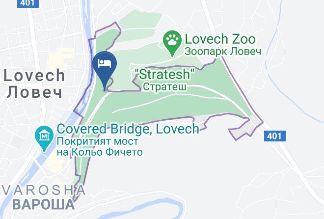 Lovech - Park Hotel Stratesh Maps