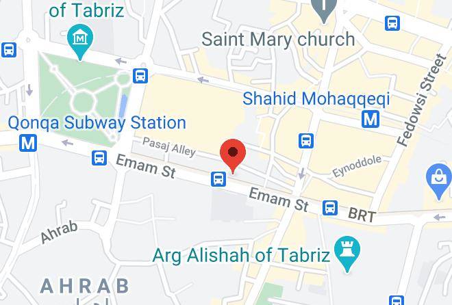 Tabriz - Park Hotel Maps