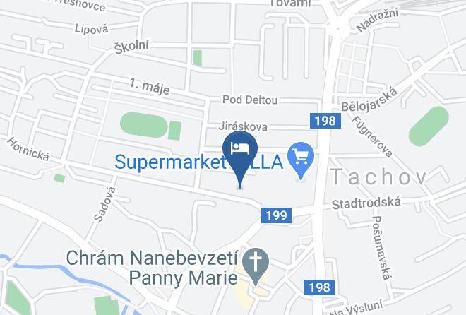 Park Hotel Tachov Map