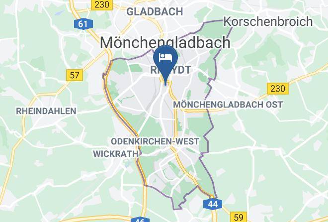 Monchengladbach - Park Hotel Theater Maps