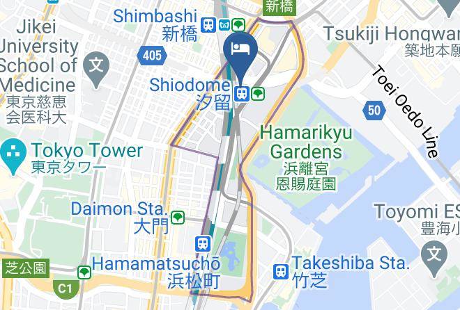 Minato Ward - Park Hotel Tokyo Maps