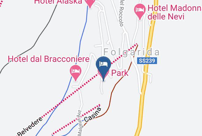 Trento - Park Hotel Folgarida Maps