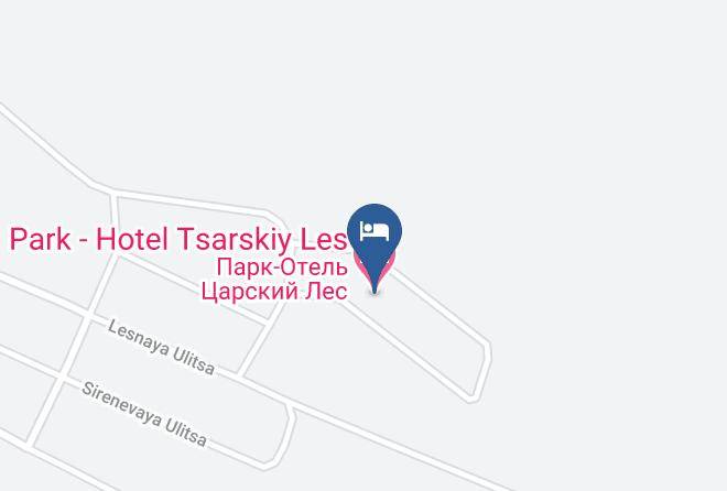 Odintsovsky District - Park Hotel Tsarskiy Les Maps