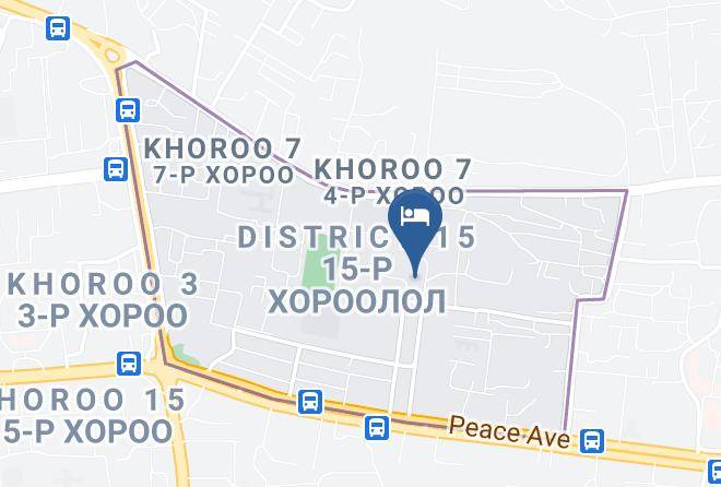 Ulaanbaatar - Park Hotel Maps