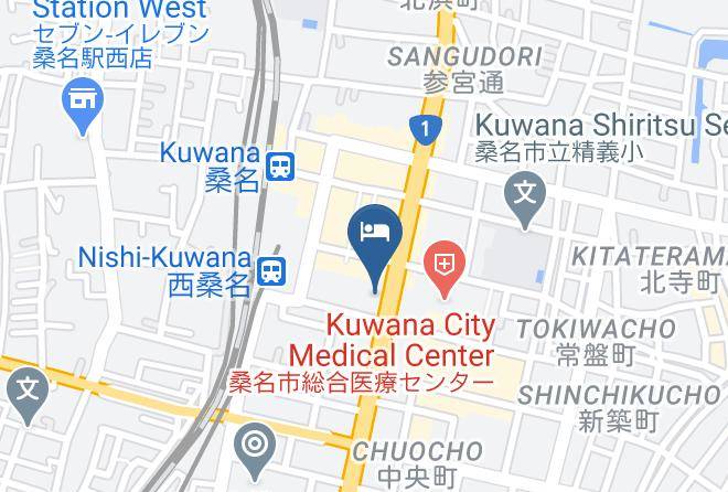 Kuwana Park Hotel Map
