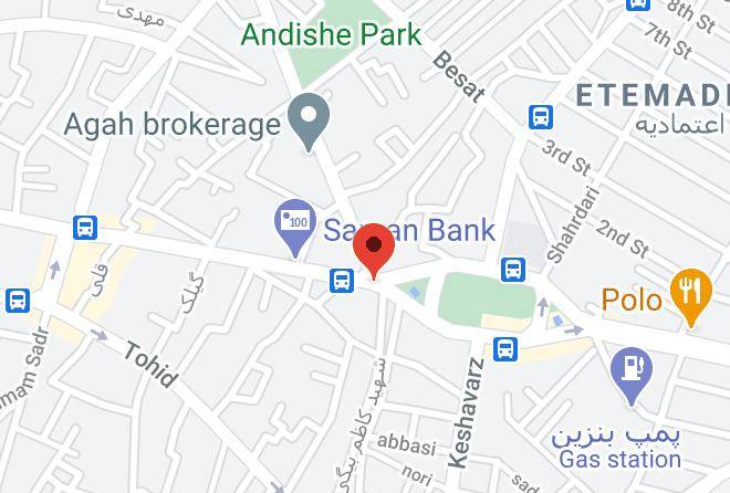 Zanjan - Park Hotel Maps