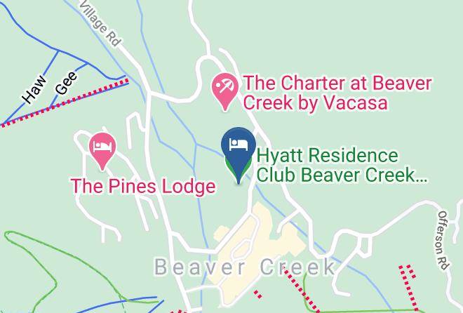 Eagle - Hyatt Residence Club Beaver Creek Mountain Lodge Maps