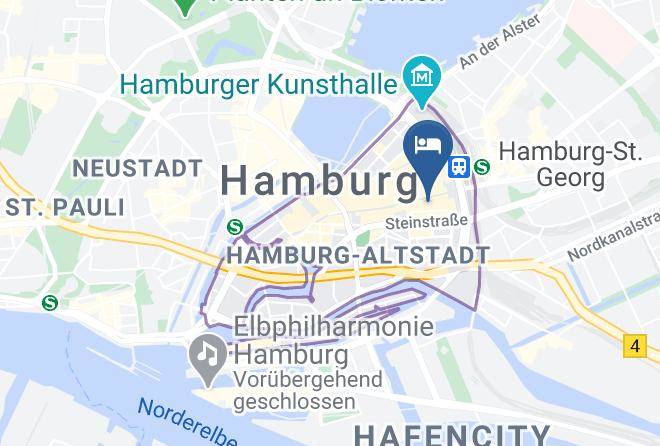 Stadt Hamburg - Park Hyatt Hamburg Maps