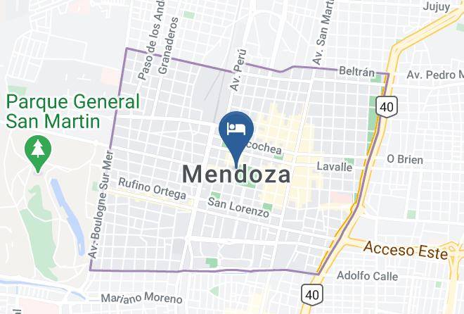 Mendoza - Park Hyatt Mendoza Maps