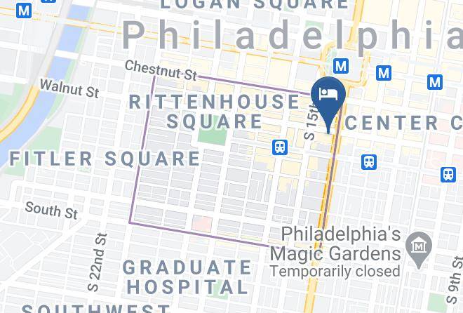 Philadelphia - The Bellevue Hotel In The Unbound Collection By Hyatt Maps