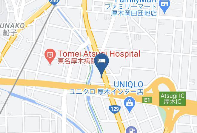 Atsugi City - Park In Hotel Atsugi Maps