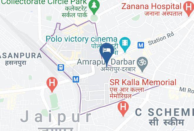 Jaipur - Radisson Jaipur City Center Maps